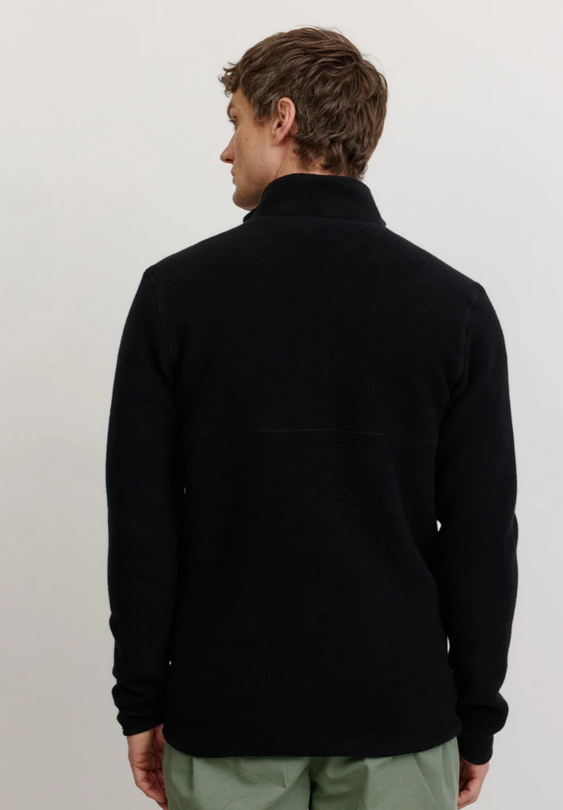 BUXUS Fleece Hoodie Jacke, Biobaumwolle  