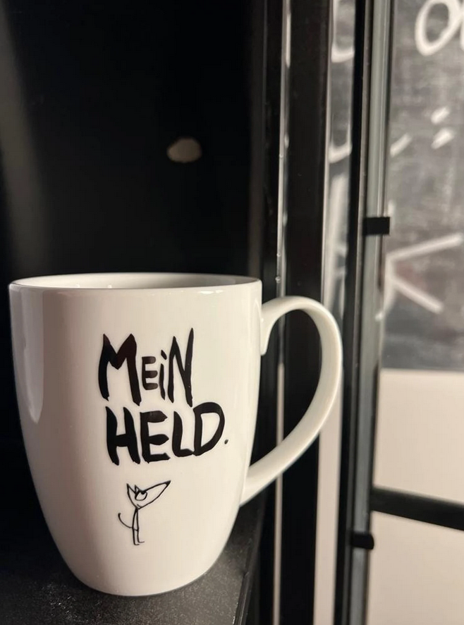 Becher "Mein Held. Immer." - eDITION GUTE GEISTER 