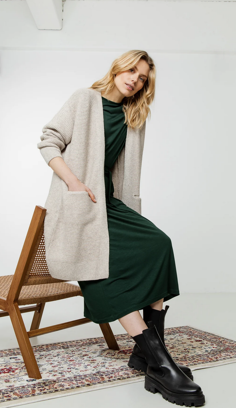   PRIMULA Strickcardigan aus Bio-Woll & Bio-Baumwolle Mix XS - XL