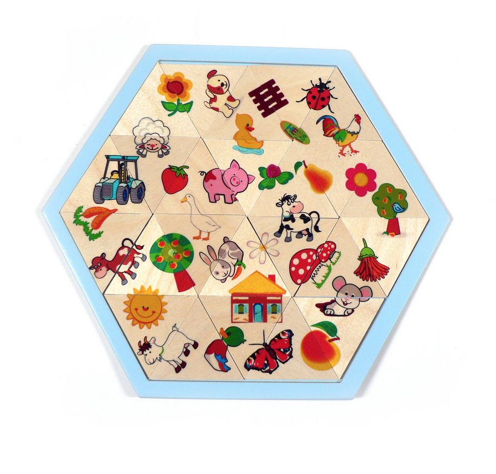 Legespiel Bauernhof