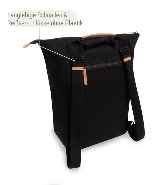 Sperling "Triple" 2-in-1 Rucksacktasche black