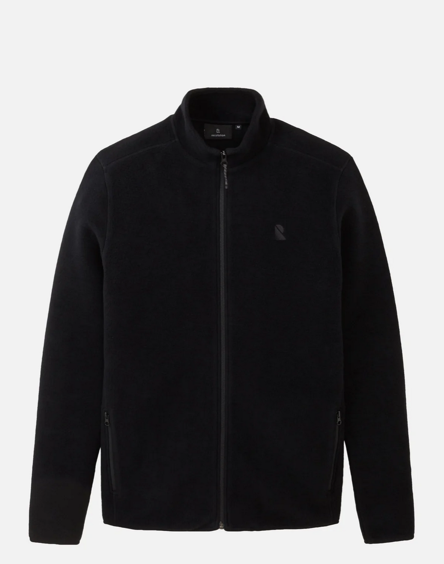 BUXUS Fleece Hoodie Jacke, Biobaumwolle  