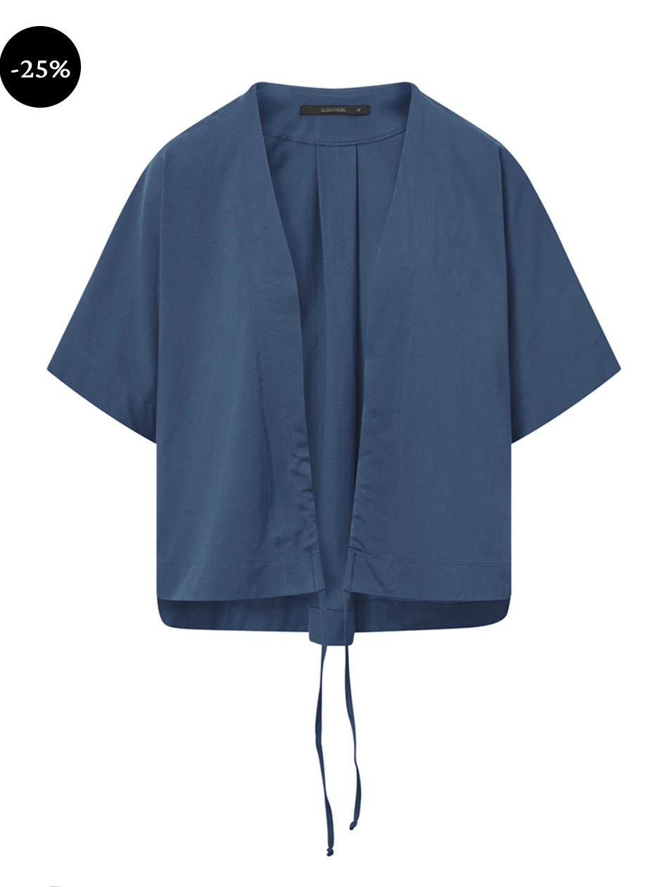 elsewhere SYMPHONY CARDIGAN-BLUE XS - XL